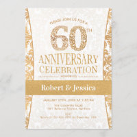Festa de 60º Aniversário - Dourado Branco