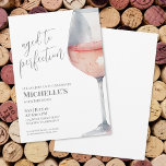 Convites Festa de 60 Anos Wine Simple Sixty<br><div class="desc">Convite de Aniversário de 60 Anos Wine Simple Pink And White. Celebre sessenta anos de vida com este convite clássico e elegante que apresenta um grande copo de vinho rosa e cinza em aquarela no lado direito, dando-lhe um toque moderno. A parte superior do convite lê "Envelhecido à Perfeição" em...</div>