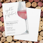 Convites Festa de 60 Anos Wine Simple Sixty<br><div class="desc">Convite de Aniversário de 60 Anos simples e sofisticado com tema de Vinho Tinto Elegante.</div>