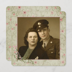 Convites Festa de 70 Anniversário com Foto