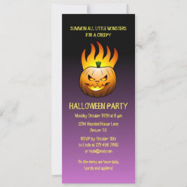 Convites Festa de Abóbora do Dia das Bruxas