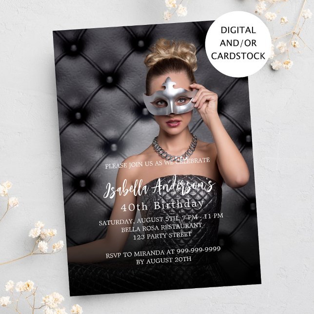 Convites Festa de aniversário (Criador carregado)