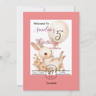 Convites Festa de aniversário