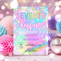 Festa de aniversário 7 Heaven Neon Glow