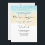 Convites Festa de aniversário Adulta de Childrens de Praia<br><div class="desc">Watercolor Beach Childrens Adultos Coleção de Convites de aniversário em Niche e Nest store.</div>