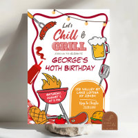Festa de Aniversário Adulto Chill e Grill com Cerv