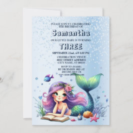 Convites Festa de aniversário Aquarela Cachorro Úmido do Ma