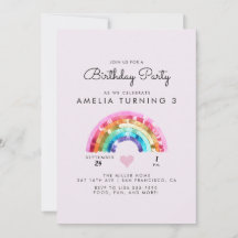 Festa de Aniversário Arco-íris