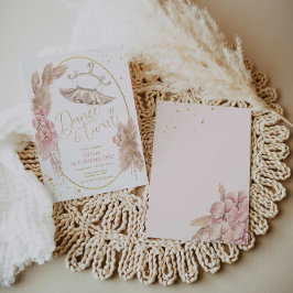 Convites Festa de aniversário Ballerina Tutu