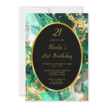 Festa de Aniversário com Ágata Esmeralda Verde e D