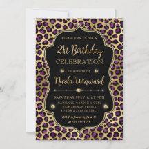 Festa de Aniversário com Estampa de Leopardo Doura