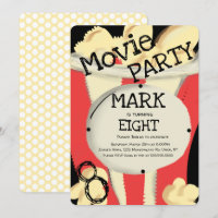 Festa de Aniversário com Pipoca do Cinema Moderno