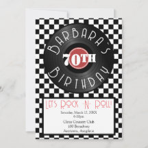 Festa de Aniversário com Tema Rock N Roll de Tocad
