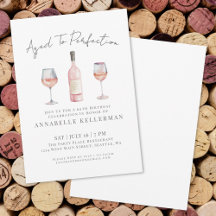 Festa de Aniversário com Vinho Envelhecido à Perfe