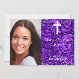 Convites Festa de Aniversário Cristã Foto Eu posso fazer to