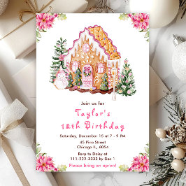 Convites Festa de aniversário da Casa de Pão Rosa