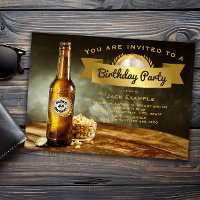Festa de Aniversário da Cerveja para Qualquer Idad
