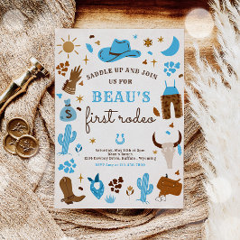 Convites Festa de aniversário da Fazenda Rodeio Ocidental W