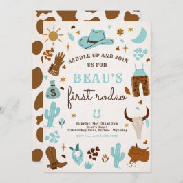 Convites Festa de aniversário da Fazenda Rodeio Ocidental W