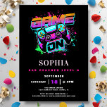 Convites Festa de aniversário da Modern Arcade Gamer Girl<br><div class="desc">Prepare-se para se aproximar e celebrar com o Convite de aniversário do Modern Arcade Gamer Boy! Este convite dinâmico convida todos os jogadores a se juntarem à diversão e ao entusiasmo de uma festa de aniversário com tema de arcade. Apresentando cores ousadas e gráficos vibrantes inspirados nos jogos clássicos de...</div>