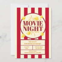 Festa de aniversário da Noite do Filme - Saco de P