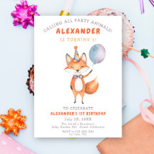 Festa de Aniversário da Pequena Raposa