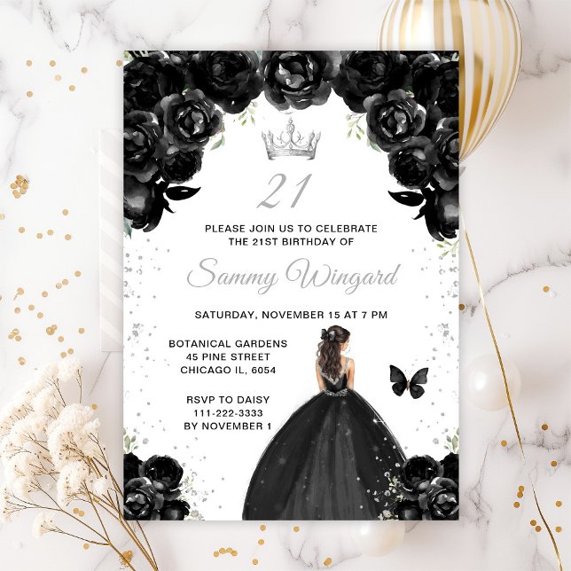 Convites Festa de Aniversário da Princesa de Cabelos Castan (Criador carregado)