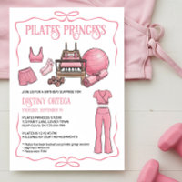 Festa de Aniversário da Princesa de Pilates Rosa n