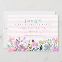 Festa de Aniversário das Flores do Jardim