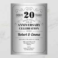 Festa de Aniversário de 20 Anos de Casamento - Pre