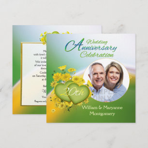 Convites Festa de Aniversário de 20 Anos do Wildflower Hear