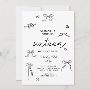 Convites Festa de aniversário de 21 anos Arco de  Preto Coq