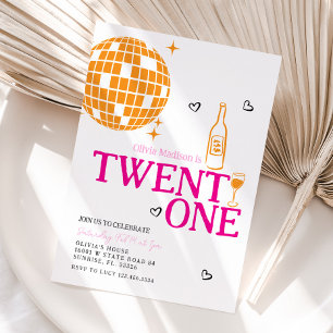 Convites Festa de aniversário de 21 anos de Vinho de Bola d