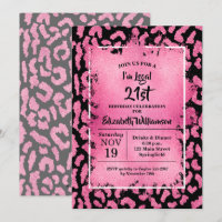 Festa de Aniversário de 21 anos do Leopardo Rosa