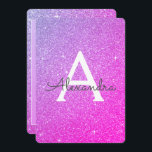 Convites Festa de aniversário de 30 anos com brilho roxo ro<br><div class="desc">Nome do Monograma e Convite de festas Inicial da Festa de aniversário Glitter Glitter de Ombre Rosa e Roxo. Este 30.º convite de 30 anos é perfeito para a Festa de Meninas Glitter Glitter Rosa e Roxo,  que está a tentar celebrar no Quente Rosa e Roxo.</div>