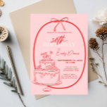 Convites Festa de aniversário de 30 anos de Borda Retroativ<br><div class="desc">Este convite de aniversário é perfeito para um aniversário de 30 anos com borda retrorada desenhada à mão. Para personalização mais avançada deste design,  por exemplo,  alteração do layout,  da fonte ou do tamanho do texto,  clique no botão "PERSONALIZAR" acima. Por favor,  entre em contato comigo para qualquer pergunta!</div>