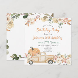 Convites Festa de Aniversário de 30 anos do Caminhão da Abó