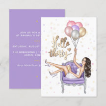Festa de Aniversário de 30 Anos Feminina
