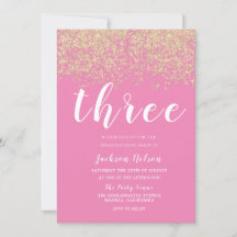 Festa de aniversário de 3 anos das Meninas Rosa Do