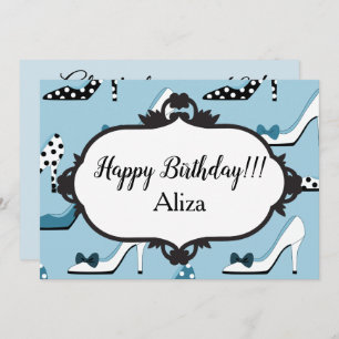 Convites Festa de aniversário de 40 anos de Altos Cores Azu