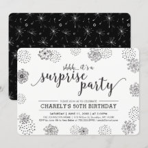 Festa de Aniversário de 50 anos Black | Surpresa F