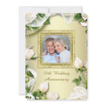 Festa de Aniversário de 50 Anos de Casamento Rosa 