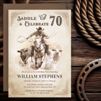 Festa de Aniversário de 70 Anos de Cowboy Western 