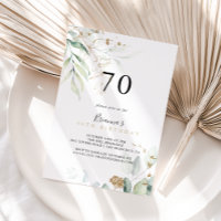 Festa de aniversário de 70 de Caligrafia Eucalyptu