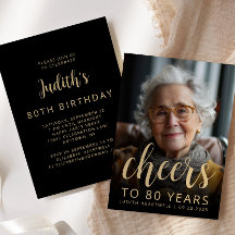 Festa de aniversário de 80 de Animação de Fotograf