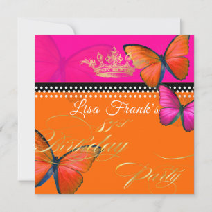 Convites Festa de Aniversário de 81 anos da PixDezines Retr