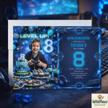 Festa de Aniversário de 8 Anos dos Meninos Moderno