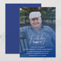 Festa de aniversário de 92 anos dos homens foto so