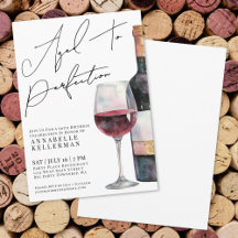 Festa de Aniversário de Adulto Simples com Vinho