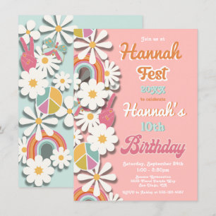 Convites Festa de aniversário de alimentação do ventilad